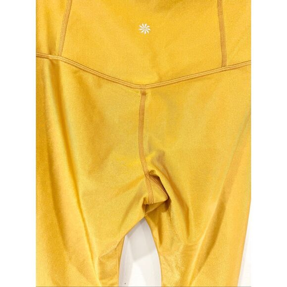 Athleta Elation Shine Tights Gold M - Picture 6 of 8